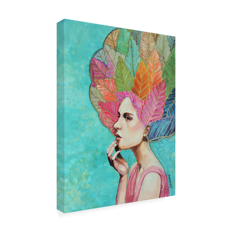Art sur toile "olog "," Un jour nouveau ", H 19 po x l 14 po