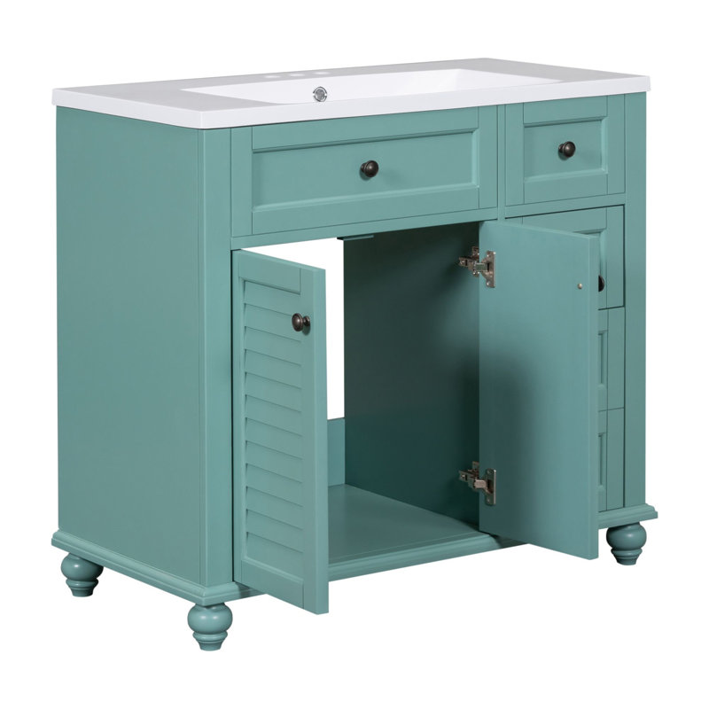 Base de meuble-lavabo simple 35,4 po seulement