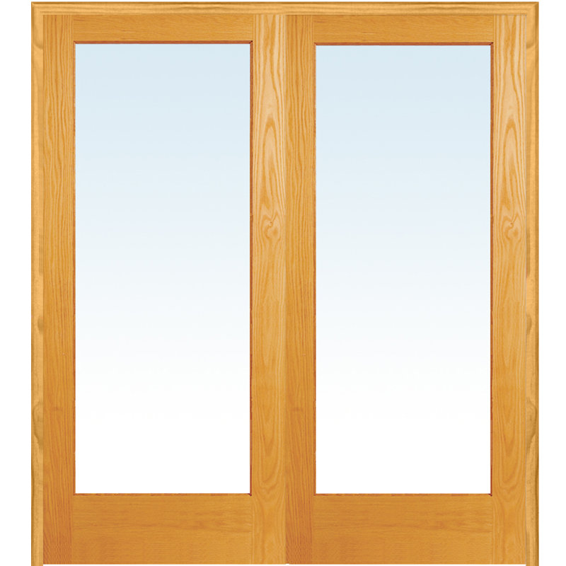 Portes françaises en verre, 60 po x 80 po