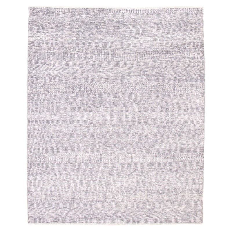 Tapis gris foncé Silk Shadow 7 pi 10 po x 9 pi 8 po
