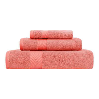 Hamachi Zero-Twist 3 Piece 100% Cotton Towel Set