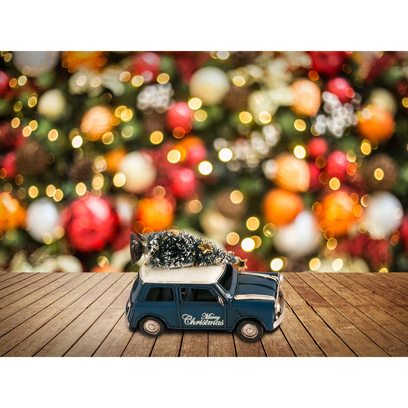 Voiture de Noël Raeford Mini Cooper