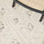 Tapis gris / ivoire en laine, en jute et en coton tissé à la main Hindelang-933665114