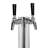 Kegco Stainless Steel Dual Tap Conversion Kit with