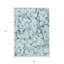 Tapis extérieur lavable antidérapant 3 pi x 5 pi bleu sarcelle