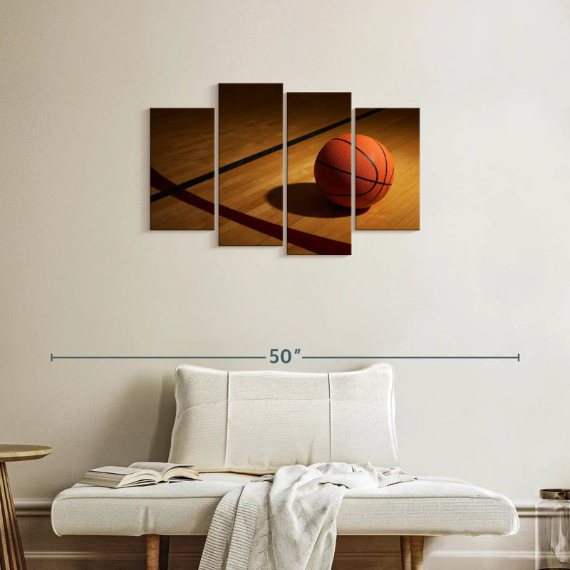 Ballon de basketball Sireci, H 22 po x l 36 po