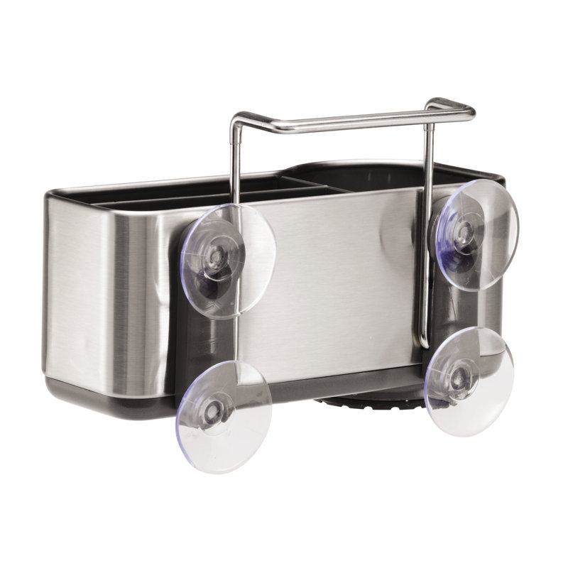 Simplehuman Sink Caddy Sponge Holder, Brushed Stainless Steel