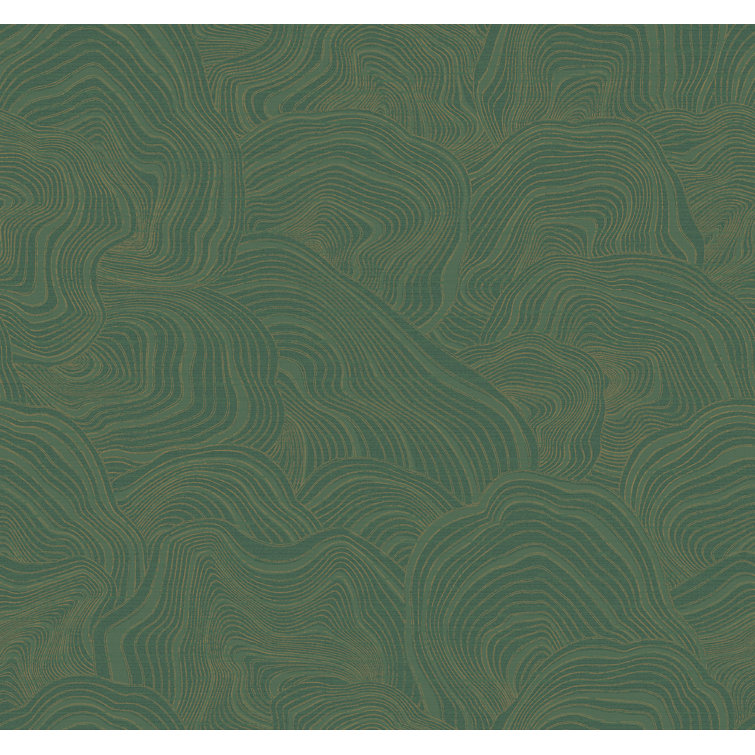 Geodes Abstract Metallic Wallpaper Double Roll
