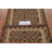 Brown Kilim Reversible Wool Area Rug 4x7