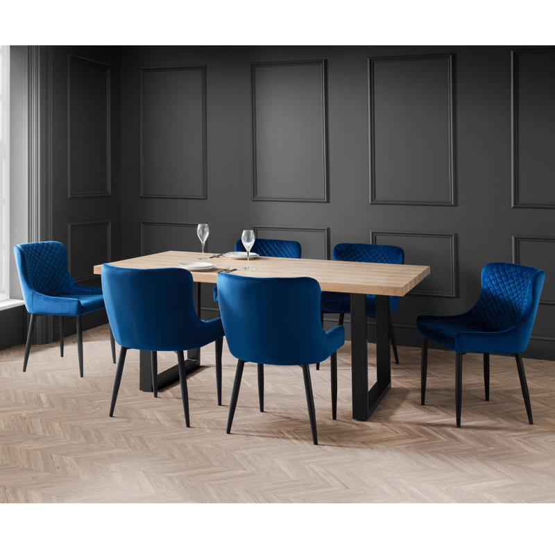Wynnfield 6 - Person Dining Set, Blue