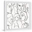 Many Faces - Single Picture Frame Print-992287232