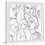 Many Faces - Single Picture Frame Print-992287237