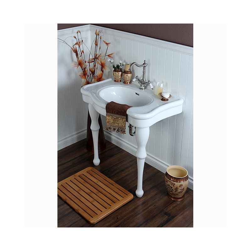 Kingston Brass Imperial 32-Inch Console Sink, Single Hole