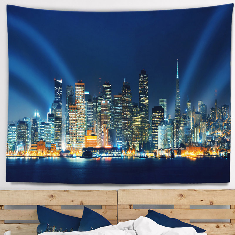 Polyester Tapestry, 78" H x 92" W
