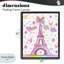 Cadre flottant Tour Eiffel Bright Bright, design par Jess Stempel-822508284-822508285