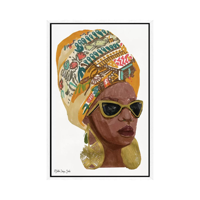 Side Portrait I by Stellar Design Studio - Gallery-Wrapped Canvas Giclée on Canvas, 66.04 cm H x 45.72 cm W, White Framed