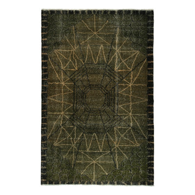 Hand Woven Wool Area Rug