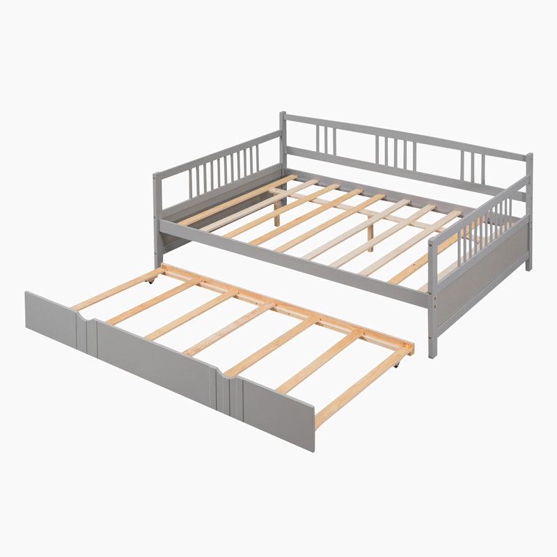 Westerley Solid Wood Daybed, Gray, Full