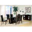 Ensemble de 2 chaises d'appoint de salle à manger Modern Modern