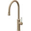 Davoli Pull-Down Kitchen Faucet with Button Sprayer - High Arc Spout-723892501