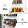 Prep & Savour Magnetic Spice Rack Set 1 Pack Spice Rack Organizer ...
