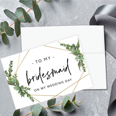 Ensemble de cartes-cadeaux de mariage avec enveloppes