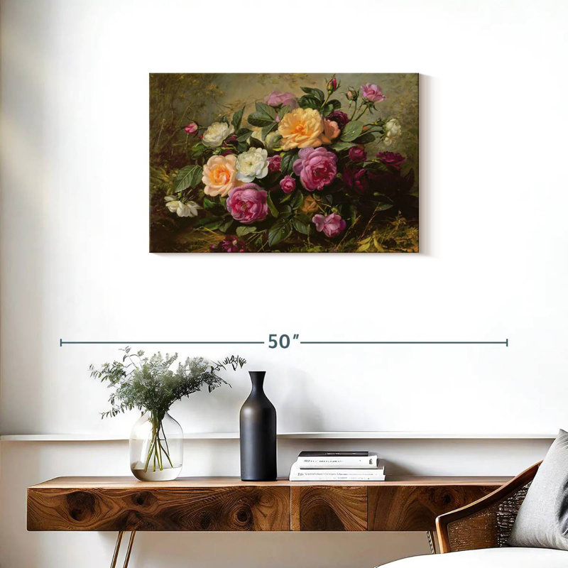 Roses Harnek, H 20 po x l 30 po
