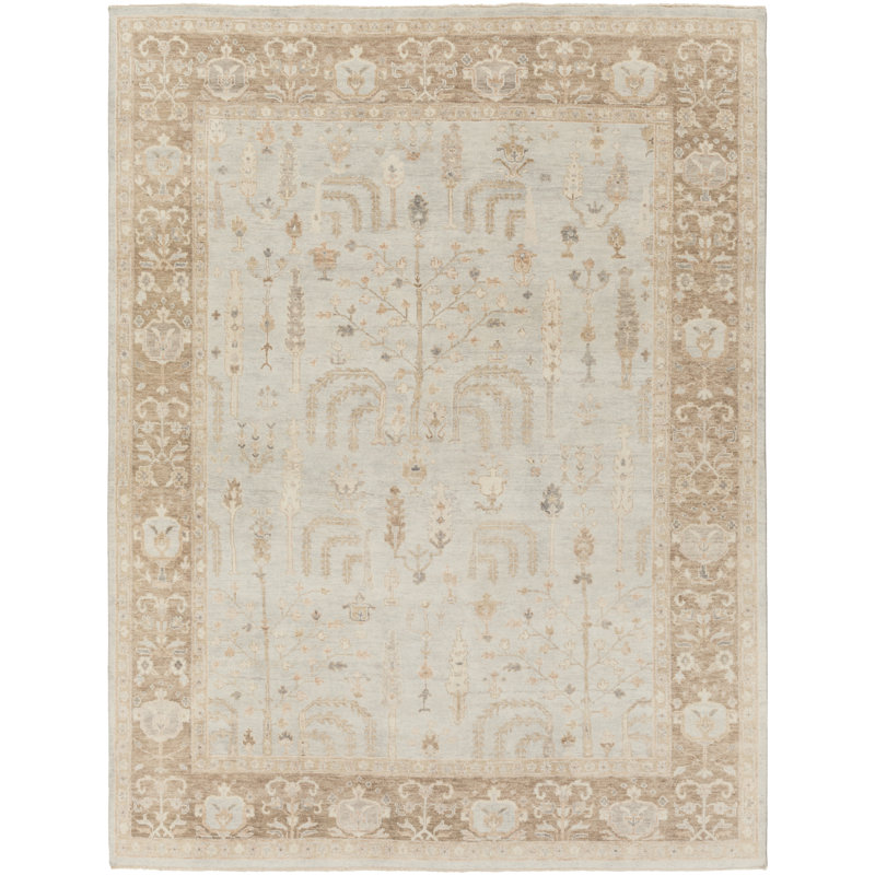 Wool Oriental Indoor Rug, Rectangle 8' x 10'
