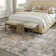 Sarah Modern Abstract Machine Washable Area Rug with Non-Slip Backing