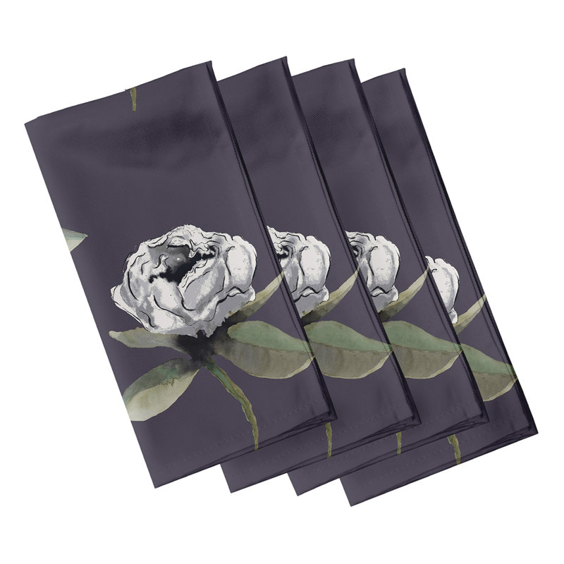 Serviette 19 po Ladwig Bunch Floral, Mauve