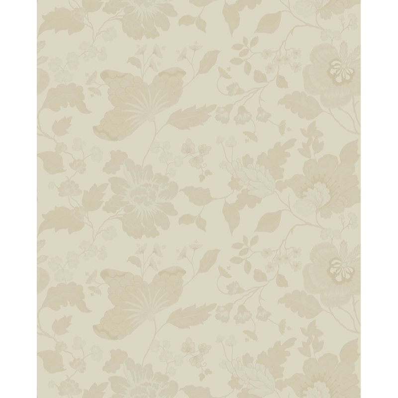 Rouleau de papier peint L 33 pi x l 20,5 po Noar, Crème