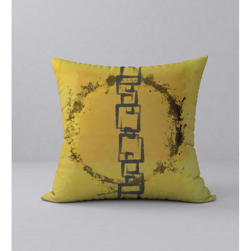  Housse et insert de coussin décoratif droit Right Logical, H 18 po x l 18 po
