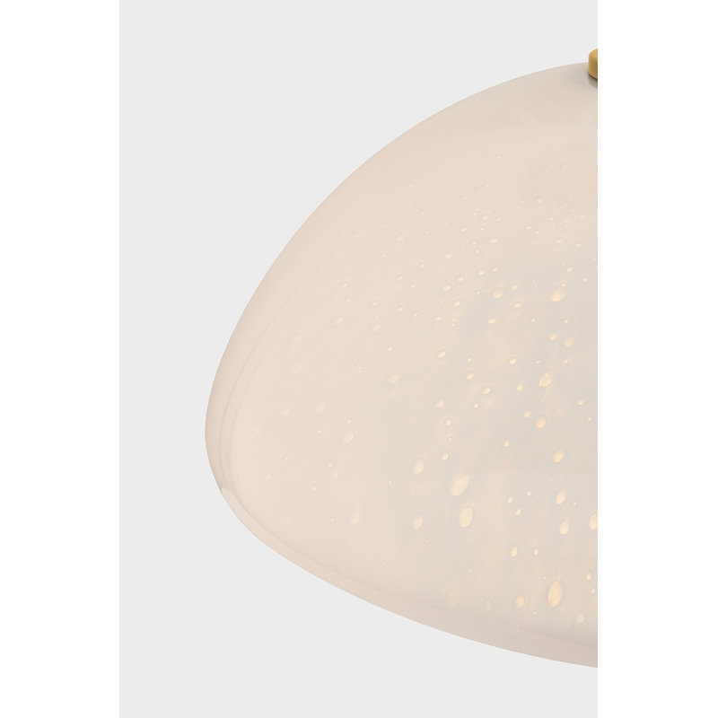 Luminaire suspendu Baudette, H 13,5 po x l 18 po x P 18 po