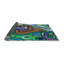 Tapis abstrait bleu-155048265