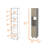 Devoux 2-Door 2-Shelf Kitchen Pantry Light Pine and Gray