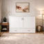 Commode et lit escamotable avec matelas 6 po, rangement et chargeur intégré Atiyah-1845478453-1845478454