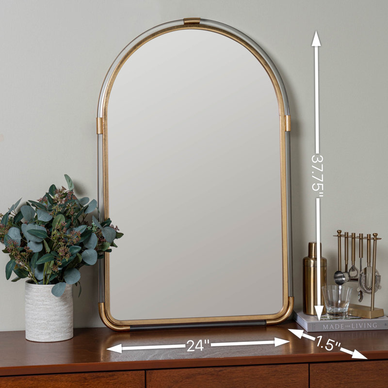 Leila Arch Metal Mirror
