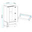 Almaas 2 Door Manufactured Wood Wardrobe-1703262533-1703262532