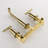 Wall Mounted Optional 2-handle Bathroom Faucet