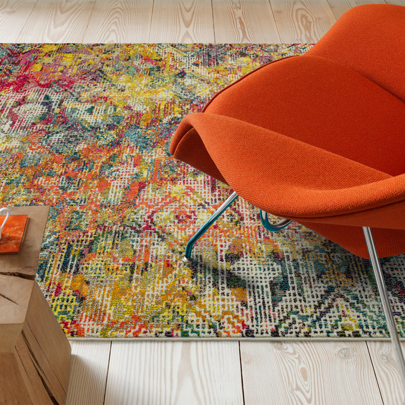 Destini Abstract Area Rug, Rectangle 120 x 170cm