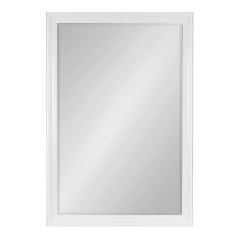 Kalla Beveled Vintage Rectangle Bathroom Mirror, 39.5" x 27.5"