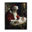 Père Noël et bébé Jésus, estampe numérique, conception de Jo Moulton-936496235-936496236