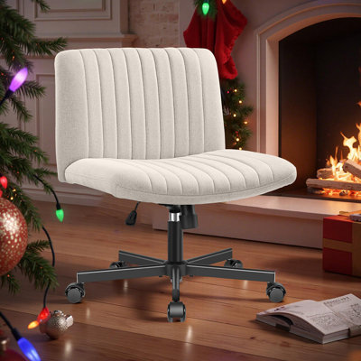 Wheeled Wide Seat Leisure Office Chair