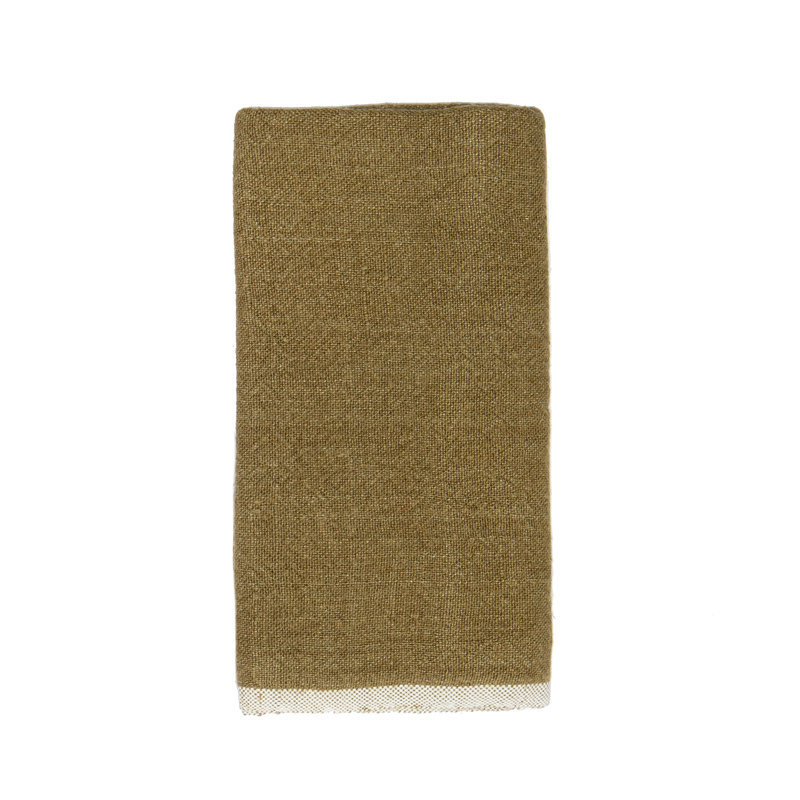 Chunky Linen Dish Cloth, Green