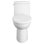 Toilette allongée une pièce à hauteur confort American Standard Cadet Loft, blanc