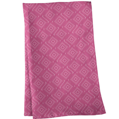 Serviette de thé à labyrinthe carré