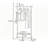 Modern Black Hall Tree Rack