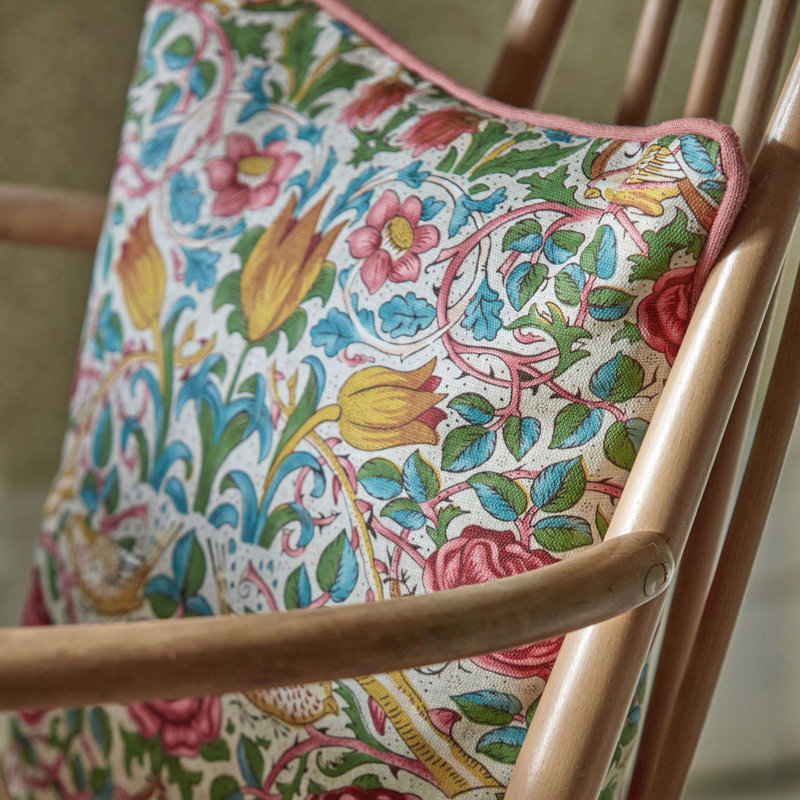 Rose Fabric, Weld/Leaf Green