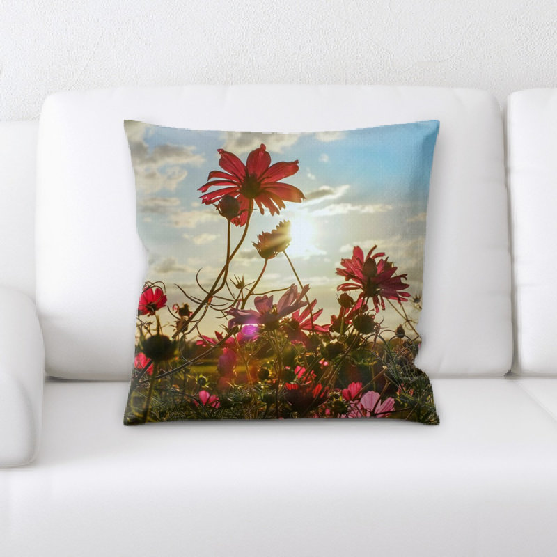 Coussin cosmea