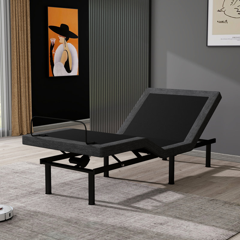 Adjustable Bed Frame With 12" Mattress And Wireless Remote, Zero Gravity & Head/Foot Incline, Twin XL